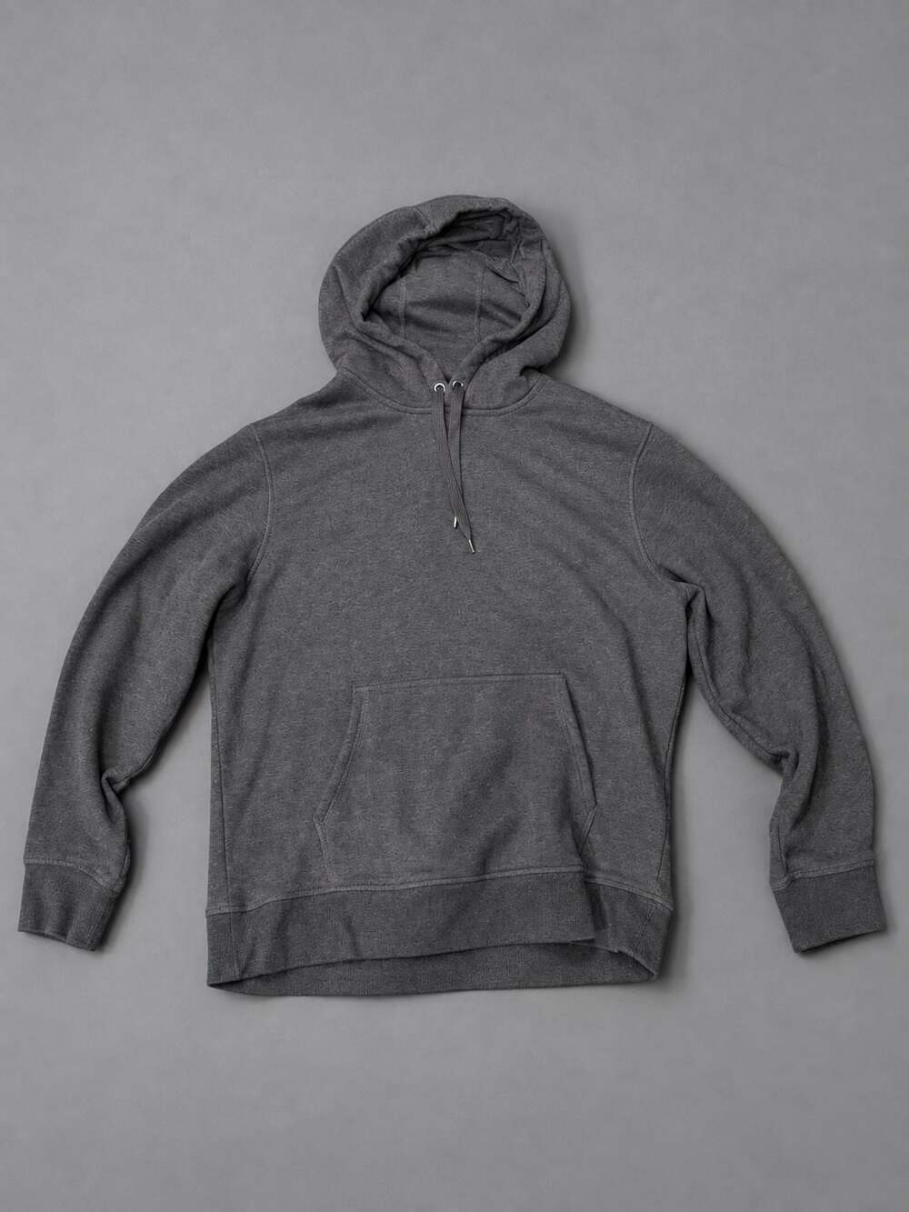 J.Crew Heather Gray Pullover Hoodie